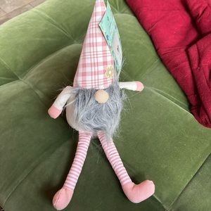 Brand new Huntington Home Spring Gnome ONLY PINK LEFT